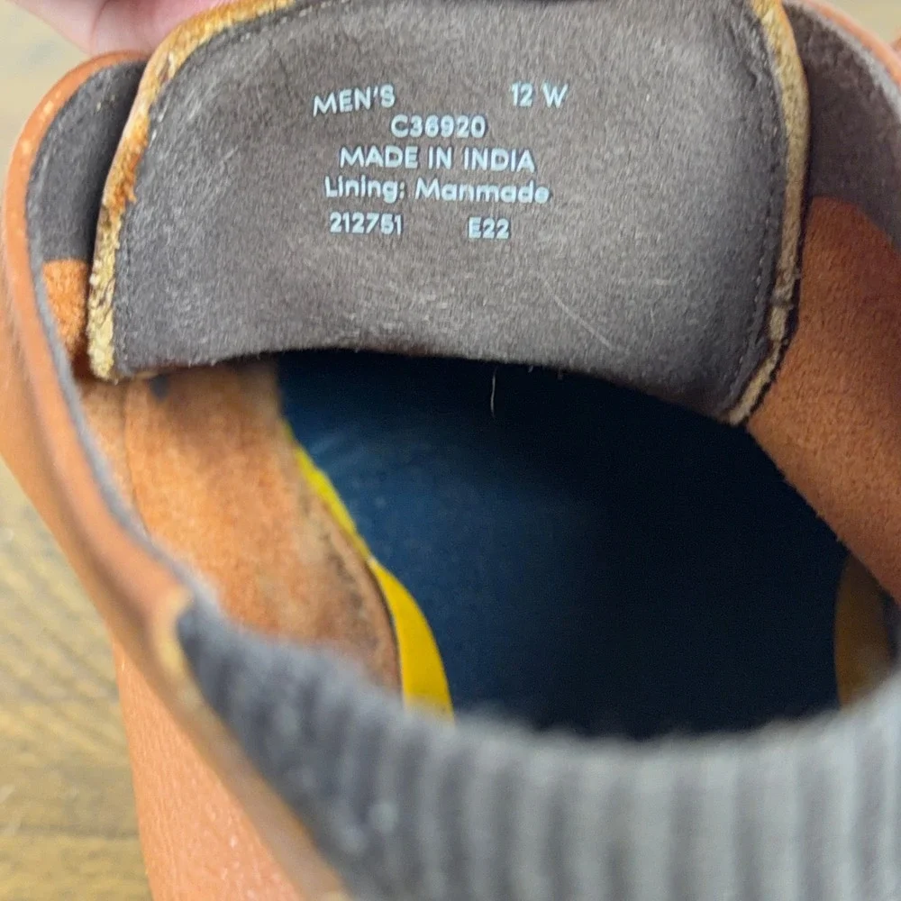 Cole‎ Haan Chukka Boots Mens 12W Brown Grand+ Leather Casual Comfort Shoes